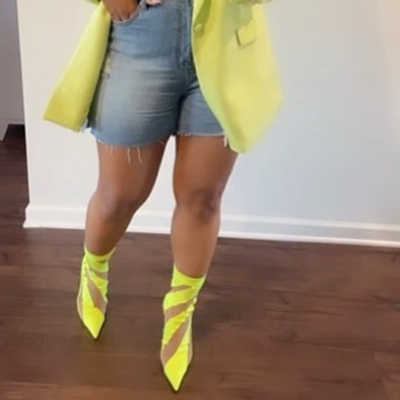 Jimmy Choo + Mugler Mesh Bootie 40 - Picture 8 of 8